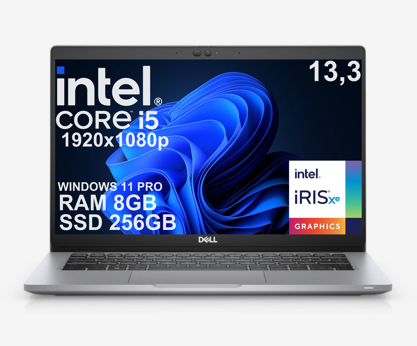 13" Dell 5320 Core i5 11GEN 8GB 256SSD A