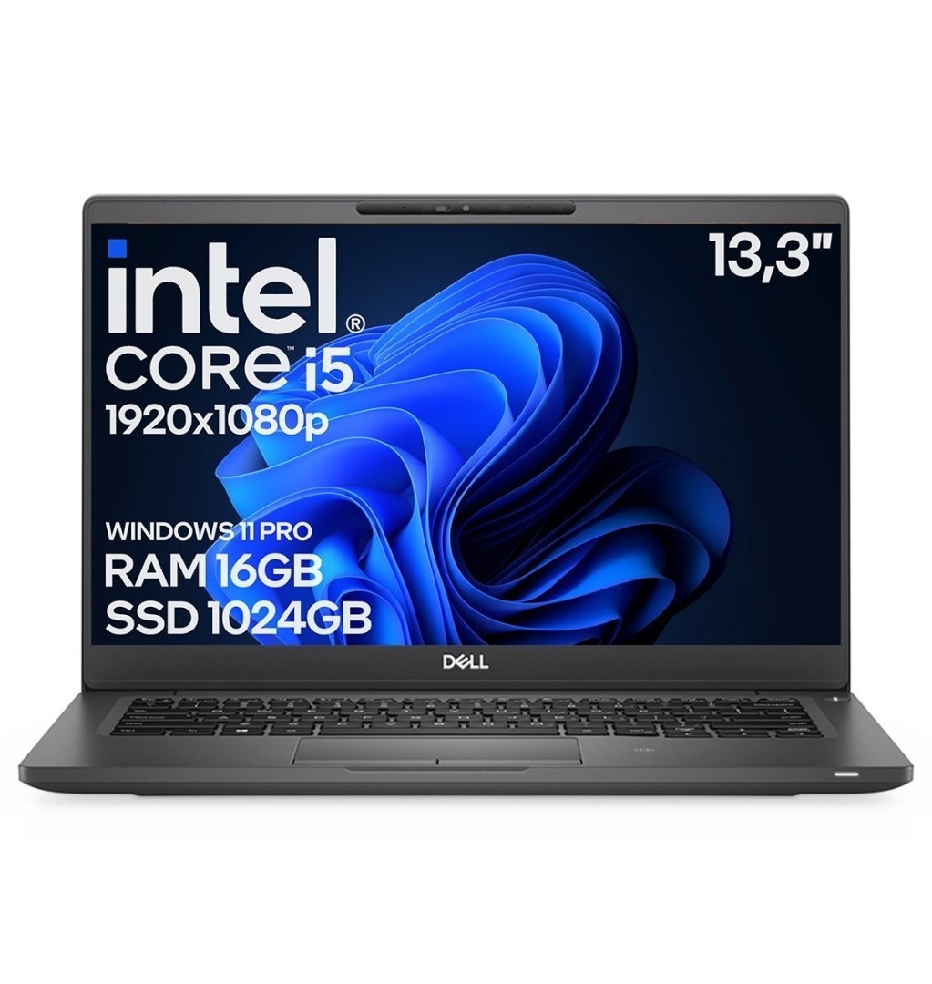 13" DELL Latitude 7300 i5 8GEN 16GB 1TB SSD A-