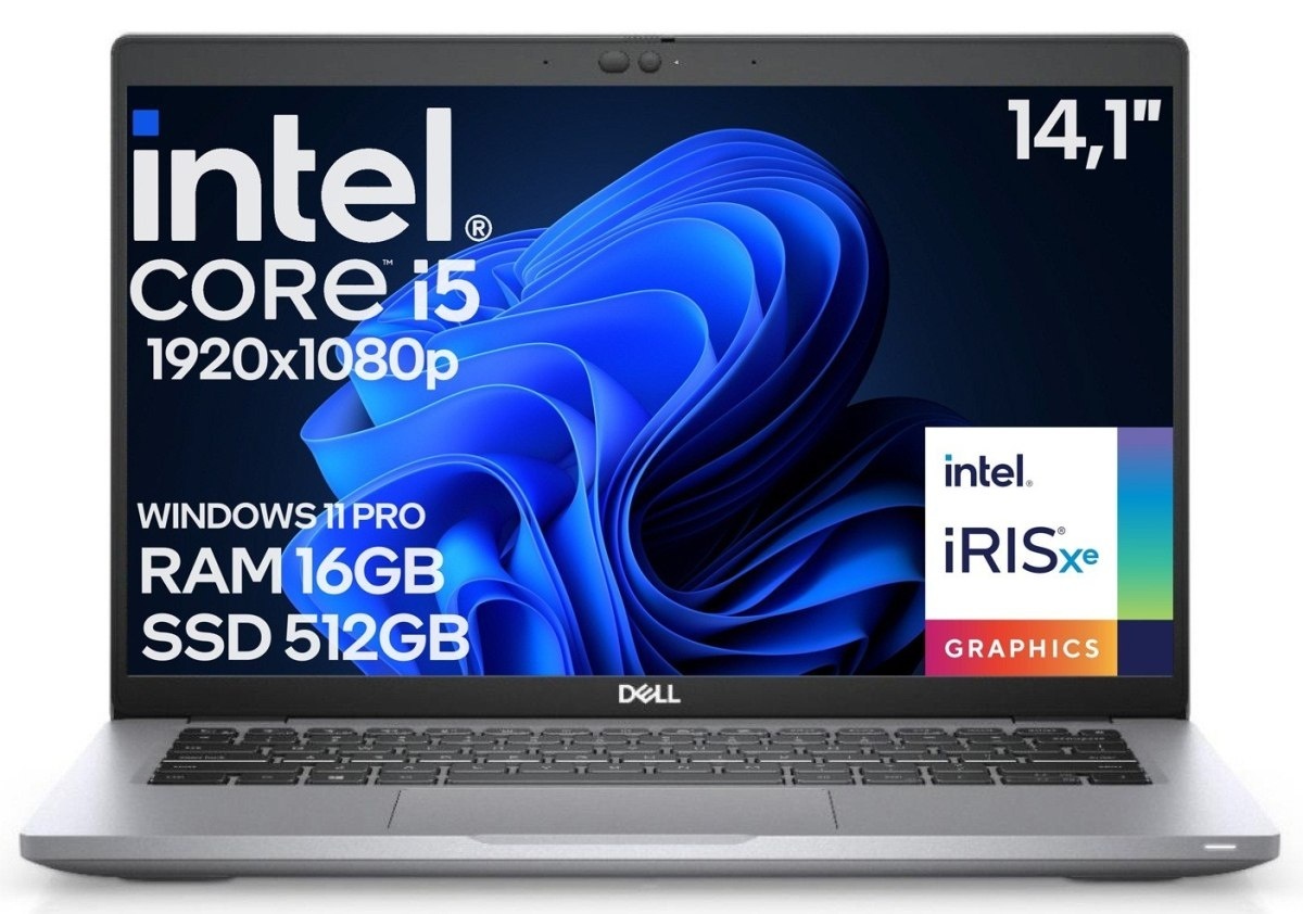 14" Dell 5420 Core i5 11GEN Iris 16GB 512SSD A-