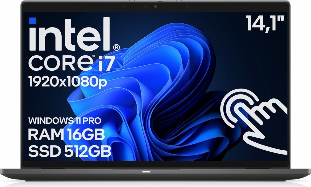 14" Dell 7410 Core i7 10GEN 16GB 512SSD Touch A