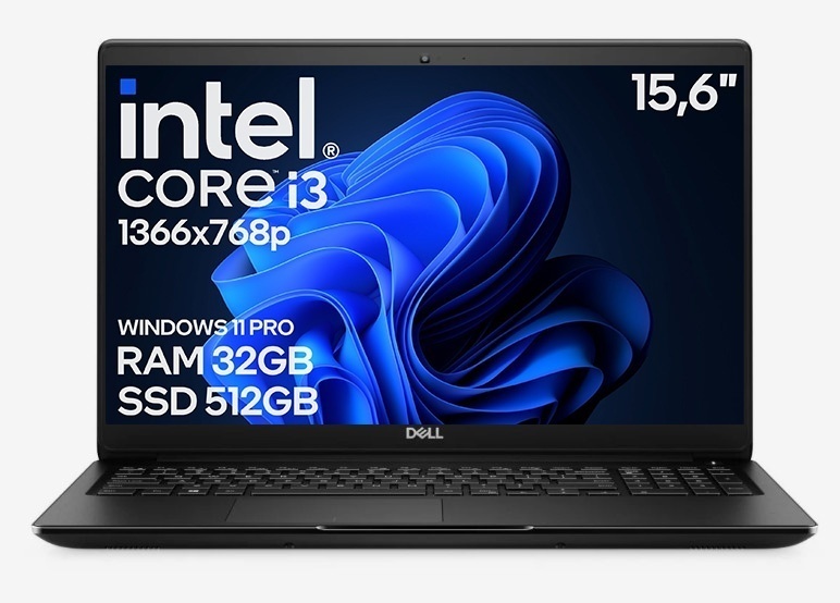 15" Dell 3500 Core i3 8GEN 32GB 512SSD A