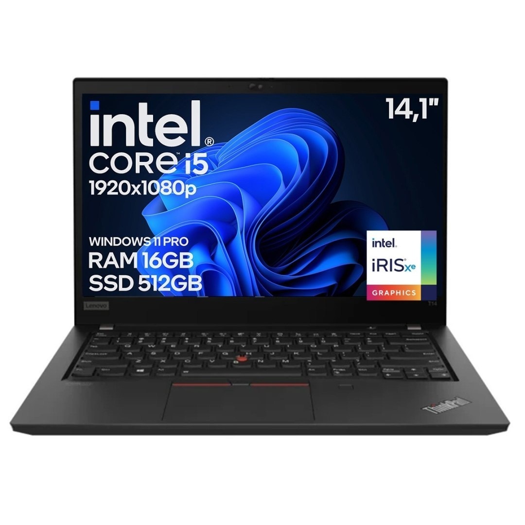 Laptop Lenovo ThinkPad T14 GEN2 i5 11GEN 16GB 512SSD Win11 A-